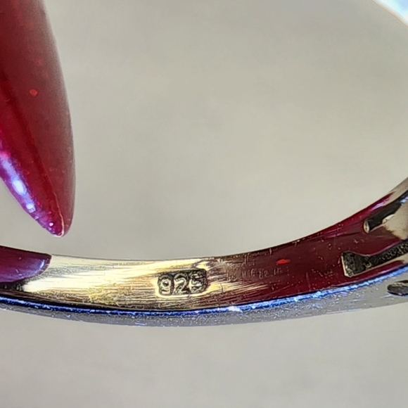 New In Package Sterling Silver Oval Cut Amethyst Ring SZ 10 - Picture 9 of 11